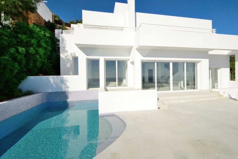 Amazing villa with great sea view and Formentera